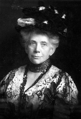 Christine Ladd Franklin ca.1910. Courtesy: Ferdinand Hamburger Archives of The Johns Hopkins University