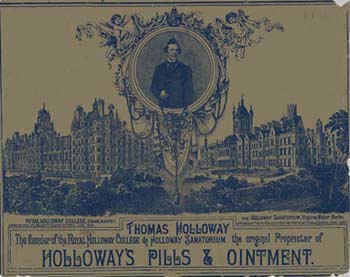 An advertisement for Holloway’s Pills