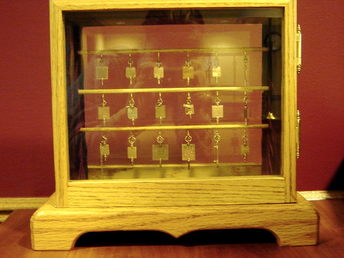 The Phi Beta Kappa keys used annually in the Phi Beta Kappa ceremony